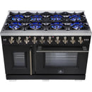  Forno 48-inch Freestanding Gas Range with Convection Technology FFSGS6460-48BLK IMAGE 11