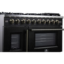  Forno 48-inch Freestanding Gas Range with Convection Technology FFSGS6460-48BLK IMAGE 5