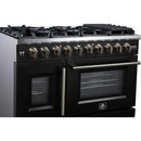 Forno 48-inch Freestanding Gas Range with Convection Technology FFSGS6460-48BLK IMAGE 6