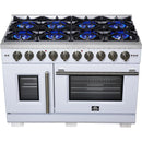  Forno 48-inch Freestanding Gas Range with Convection Technology FFSGS6460-48WHT IMAGE 11