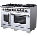  Forno 48-inch Freestanding Gas Range with Convection Technology FFSGS6460-48WHT IMAGE 7