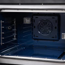  Forno 30-inch Freestanding Dual Fuel Range with True Convection Technology FFSGS6387-30BLK IMAGE 16