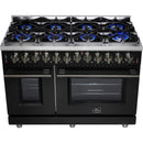  Forno Massimo 48-inch Freestanding Dual Fuel Range FFSGS6125-48BLK IMAGE 10