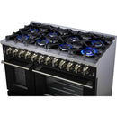  Forno Massimo 48-inch Freestanding Dual Fuel Range FFSGS6125-48BLK IMAGE 12