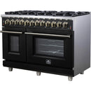  Forno Massimo 48-inch Freestanding Dual Fuel Range FFSGS6125-48BLK IMAGE 7