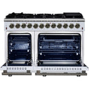  Forno Massimo 48-inch Freestanding Dual Fuel Range FFSGS6125-48WHT IMAGE 2
