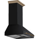  Forno 30-inch Aria Wall-Mounted Range Hood FRHWM5095-30BLK IMAGE 3