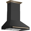 Forno 36-inch Aria Wall-Mounted Range Hood FRHWM5095-36BLK IMAGE 2