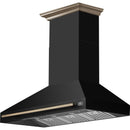  Forno 48-inch Aria Wall-Mounted Range Hood FRHWM5095-48BLK IMAGE 4