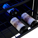  Forno 51-Bottle, 24-inch Wine Cooler with LED Lighting and Triple Glass Door FWCDR6634-24S IMAGE 8