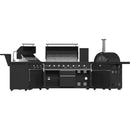  Forno 87,600 BTU Outdoor Kitchen with Gas Grill, Gas Pizza Oven, Sink Module, Bar and Beverage Center FODKT2568BLK IMAGE 4
