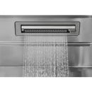  Forno 33" Drop-In/Undermount 3-Level Workstation Sink with Retractable Faucet and Glass Rinser D-ZP30 IMAGE 2