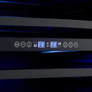  Forno 51-Bottle, 24-inch Wine Cooler with LED Lighting and Triple Glass Door FWCDR6634-24BLK IMAGE 9