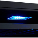  Forno 51-Bottle, 24-inch Wine Cooler with LED Lighting and Triple Glass Door FWCDR6634-24WHT IMAGE 7