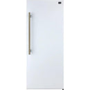 White with Antique Brass