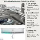  Forno 45" Drop-In/Undermount 3-Level Workstation Sink with Two Faucets and Glass Rinser J-WP31 IMAGE 9