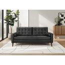  Monarch Stationary Leather Look Sofa 8J13A95 IMAGE 1
