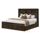  Monarch Queen Bookcase Bed with Storage I 5270Q IMAGE 2