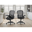  Monarch I 7367 Office Chair - Black/Black Mesh IMAGE 1