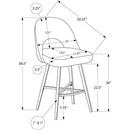  Monarch Counter Height Stool I 1254 IMAGE 3