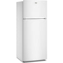  Whirlpool 28-inch, 18.0 Cu. Ft. Top Freezer Refrigerator with Total Coverage Cooling WRTX5118TW IMAGE 4