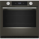  KitchenAid 30-inch Smart Electric Single Wall Oven with Intelligent Cooking Camera KOES930SBE IMAGE 1