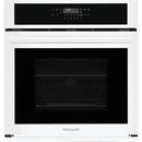  Frigidaire 27-inch, 3.8 cu. ft. Built-in Single Wall Oven with Air Fry FCWS2730AW IMAGE 1