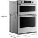  KitchenAid 30-inch Smart Electric Combo Wall Oven with Intelligent Cooking Camera KOEC930SPS IMAGE 9