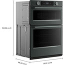  KitchenAid 30-inch Smart Electric Combo Wall Oven with Intelligent Cooking Camera KOEC930SJP IMAGE 12