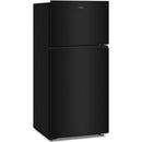  Whirlpool 28-inch, 14 cu. ft. Top Freezer Refrigerator with Total Coverage Cooling WRTX3314TB IMAGE 3