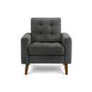  Monarch 8J11L17 Chair  - Dark Grey IMAGE 1