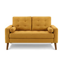  Monarch 8J12L68 Loveseat  - Orange IMAGE 1