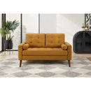  Monarch 8J12L68 Loveseat  - Orange IMAGE 2