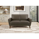  Monarch 8J22A08 Loveseat  - Brown IMAGE 2