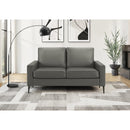  Monarch 8J32A02 Loveseat  - Grey IMAGE 2
