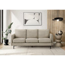  Monarch 8K13C04 Sofa  - Beige/Black IMAGE 1