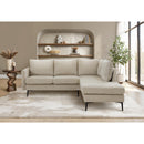  Monarch 8K15C04 Sofa Sectional  - Beige/Black IMAGE 2