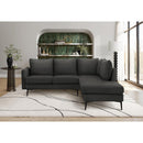  Monarch 8K15C20 Sofa Sectional  - Black IMAGE 2