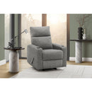  Monarch 8M11019 Rocking Recliner - Grey IMAGE 1