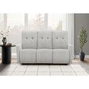  Monarch 8P13451 Power Reclining Sofa  - Grey IMAGE 1
