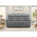  Monarch 8P23418 Reclining Sofa  - Blue IMAGE 1