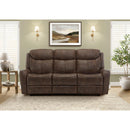  Monarch 8P33061 Reclining Sofa  - Brown IMAGE 1