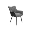  Monarch I 1167 Dining Chair  - Dark Grey/Black IMAGE 1