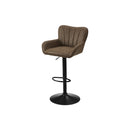  Monarch I 2329 Barstool  - Brown/Black IMAGE 1