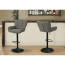  Monarch I 2331 Barstool  - Taupe/Black IMAGE 2