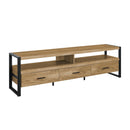  Monarch I 2880 TV Stand  - Mango Wood-Look/Black IMAGE 1