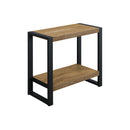  Monarch I 2882 End Table  - Mango Wood-Look/Black IMAGE 1