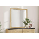  Monarch I 5257 Dresser Mirror - Oak IMAGE 2
