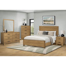  Monarch I 5265Q Queen Bed - Oak IMAGE 2