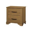  Monarch I 5268 2-Drawer Nightstand - Oak IMAGE 1